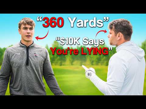 Видео: Интернет-ненавистник утверждает, что совершает заезды на 360 ярдов | Поэтому мы заставили его это...