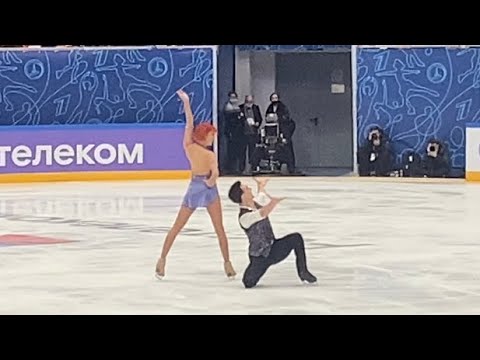 Видео: Тиффани Загорски, Джонатан Гурейро. Ритмический танец 06.02.2021 Кубок Первого канала