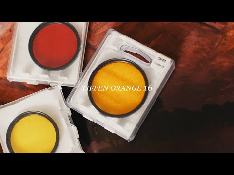 Видео: Съемка в черно-белом варианте с оранжевым фильтром