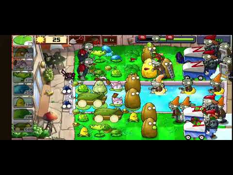 Видео: Прохождение пвз Бесконечно выживание #1!Видео от Catik 345K.