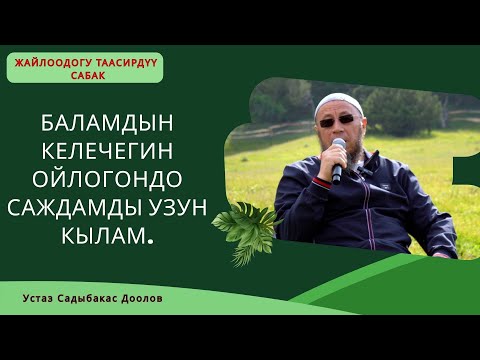 Видео: Садыбакас ажы Доолов. Ош облусу Ноокат району Кара-Кой жайлоосу.