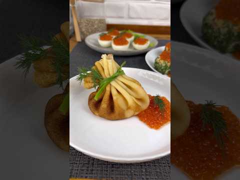 Видео: ЛУЧШИЕ закуски с красной икрой для Новогоднего стола!