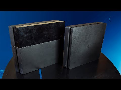 Видео: Меняю ориентацию - теперь у меня мыльная слимка PS4