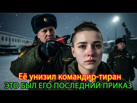 Видео: Деспотичный подполковник получил ужасное наказание за то, что побрил голову женщины-офицера