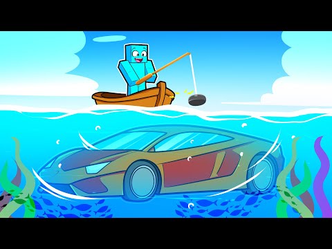 Видео: Сервер Магнитной Рыбалки в Minecraft!
