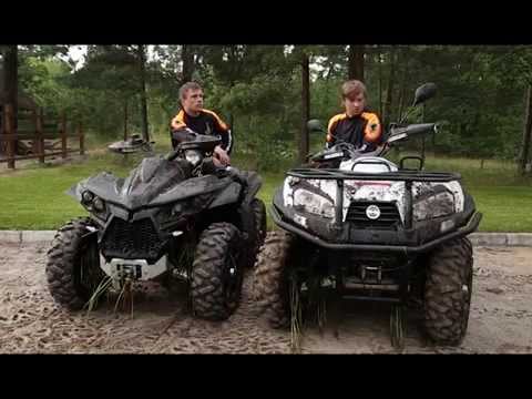 Видео: Тест-драйв квадроциклов Baltmotors Jumbo 700MAX. Квадроциклы и снегоходы. Выпуск 1.