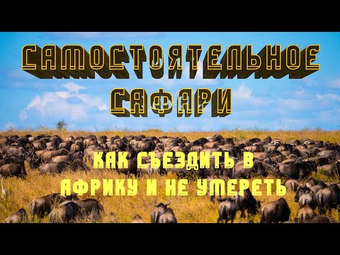 Видео: САМОСТОЯТЕЛЬНОЕ САФАРИ ПО ТАНЗАНИИ - инструкция по выживанию!