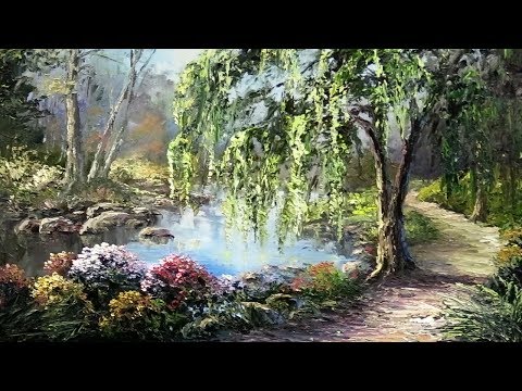 Видео: Мастихин «Ива» | Paint with Kevin ®