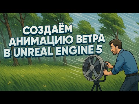 Видео: Ветер в Unreal Engine 5 | Часть 3