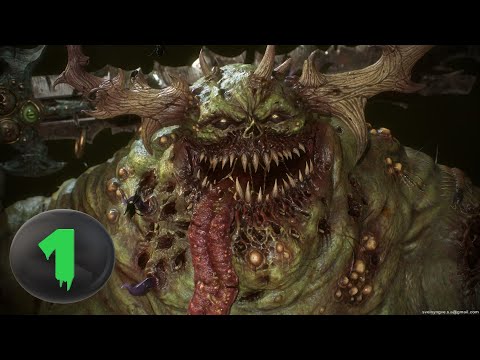 Видео: (Radious mod) Total War: Warhammer 3. # 1. Ку'гат, Породитель Чумы. Сложность "Легенда".