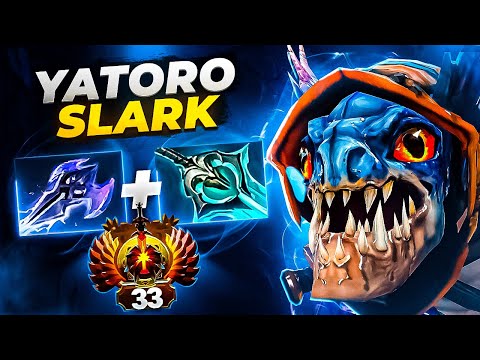 Видео: Яторо абузит Сларка (100% винрейт, как?) — Slark Yatoro Dota 2