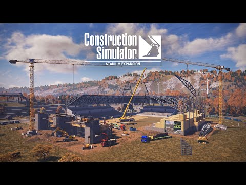 Видео: ФУТБОЛЬНЫЙ СТАДИОН #2 ► Construction Simulator 22