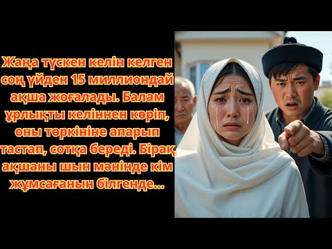 Видео: Келін келген соң 15 миллион жоғалды. Балам оны кінәлап, сотқа берді. Бірақ шындық мүлде басқа еді…