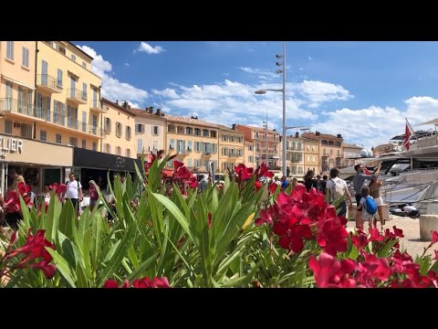 Видео: Гуляем в Сен Тропе . Улицы , витрины, атмосфера .