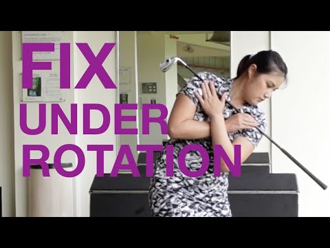 Видео: Исправление при вращении — гольф с Мишель Лоу