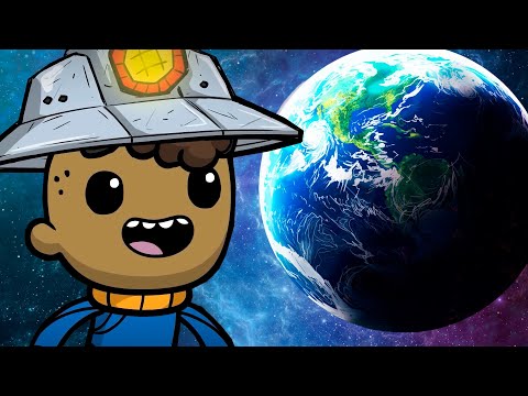 Видео: Что, если.. Выживать на планете Земля! Oxygen Not Included ► Spaced Out