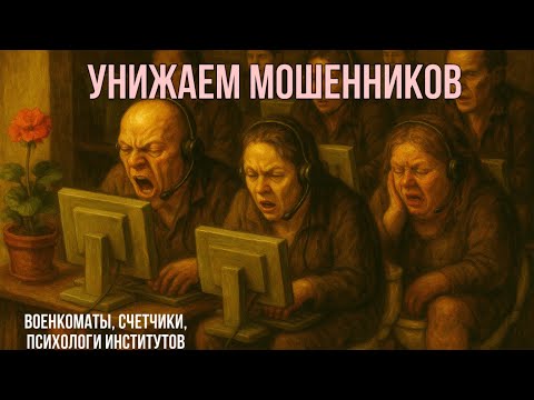 Видео: Мошенники звонят по телефону, я в ответ кричу или туплю