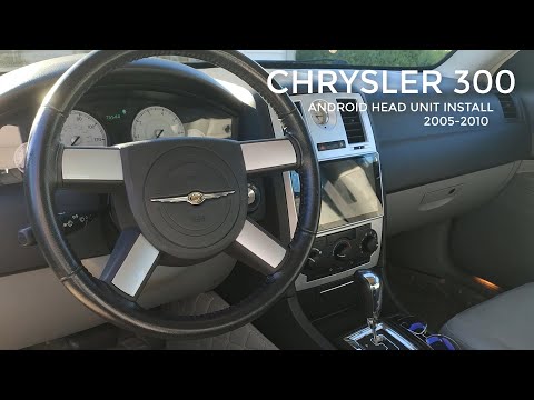 Видео: Головное устройство Chrysler 300 на Android, оригинальный стиль Tesla Carplay 2005-2010, установк...