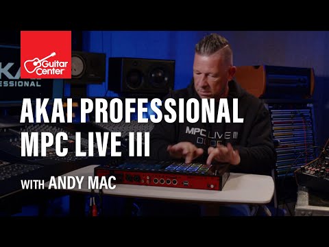 Видео: НОВЫЙ AKAI Professional MPC Live III | Демонстрация и обзор от Энди Мака