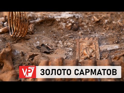 Видео: В ВОЛГОГРАДСКОЙ ОБЛАСТИ В КУРГАНЕ ОБНАРУЖЕНЫ УНИКАЛЬНЫЕ СОКРОВИЩА САРМАТОВ
