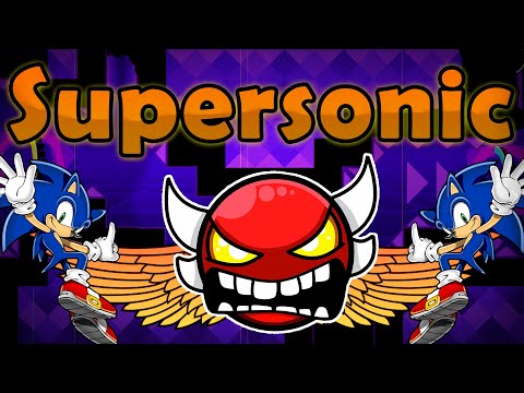 Видео: Мой Первый Инсейн Демон SUPERSONIC за 4 дня Geometry Dash [8]