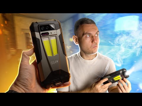 Видео: ПРОЕКТОР И ФОНАРЬ В СМАРТФОНЕ?! / 8849 Tank 4