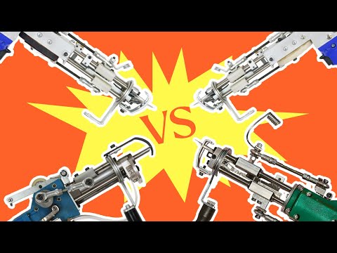 Видео: Видео сравнения тафтинговых машин