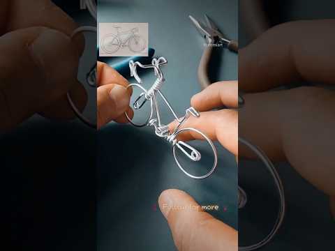 Видео: Велик из проволки. Handicrafts