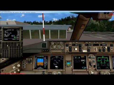 Видео: Полет на Боинг 777 PMDG Flight Simulator X