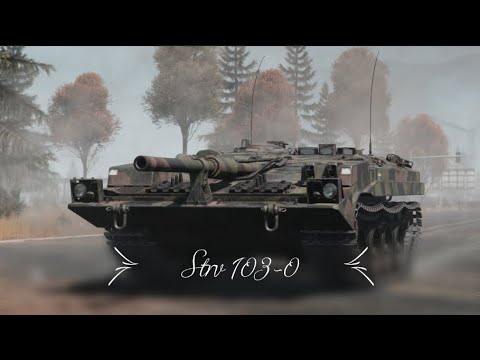Видео: Strv 103-0. Прокачиваемая ПТ(Швеция). Карта Монастырь. №-1