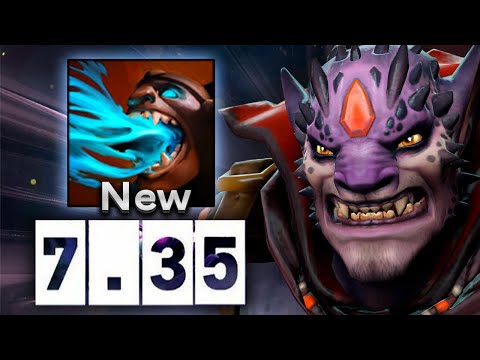 Видео: Новый Лион высасывает здоровье! - Lion 7.35 DOTA 2