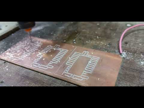 Видео: Изготовление печатной платы на ЧПУ CNC-3018, 2024-06-17