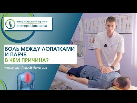 Видео: Боль между лопатками и плече. В чем причина? Прием кинезиолога