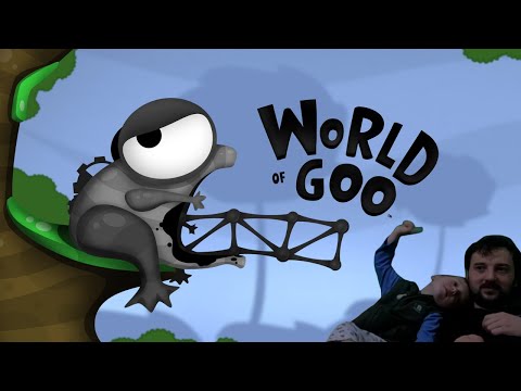 Видео: Строим башни внутри компьютера | World of Goo | Саша и Сирожа