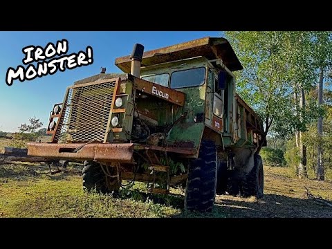 Видео: Заведётся ли он? Огромный самосвал «Евклид» простоял много лет!