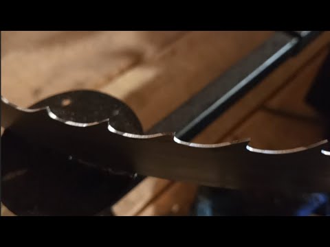 Видео: УЧУ ПИЛИТЬ - ЗАТОЧКА ЛЕНТОЧНЫХ ПИЛ