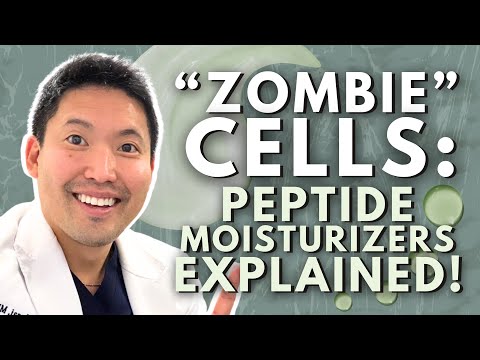 Видео: Пептидные увлажняющие средства: как они борются с морщинами и «зомби»-клетками кожи