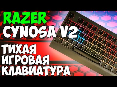 Видео: Razer Cynosa V2 - Тихая игровая мембранка (за которую можно получить бан)