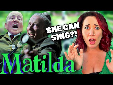 Видео: Реакция преподавателя вокала на мюзикл «Матильда» от The Hammer | ВАУ! Она была…