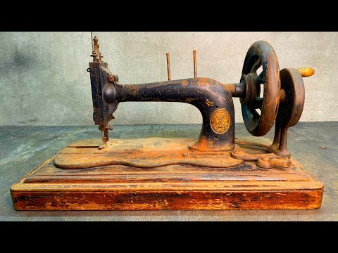 Видео: 1882 SINGER Реставрация швейной машины. Работает спустя 140 лет!!!