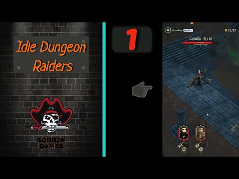 Видео: Idle Dungeon Raiders➤Часть 1. Первые локации➤Прохождение