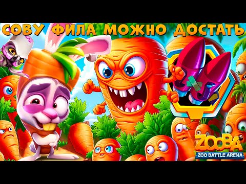 Видео: СОВА ФИЛ ДОСТУПЕН ВСЕМ!!! МОРКОВКА СКИППИ ПОД ТУРБОРАКЕТАМИ В ИГРЕ ZOOBA