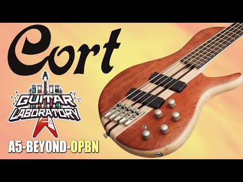 Видео: Бас-гитара 5 струн Cort A5-Beyond-OPBN (веерные лады)