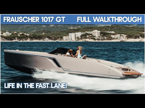 Видео: Frauscher 1017GT I Полное прохождение I Морской канал