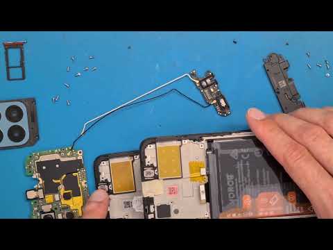 Видео: Замена и разборка экрана Honor 70 lite с использованием оригинального дисплея
