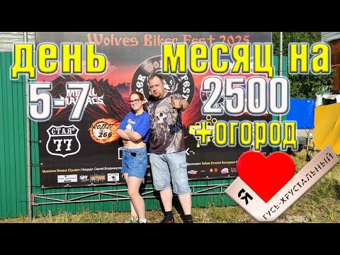 Видео: Месяц  2500 рублей  на еду + огород. День 5-7.
