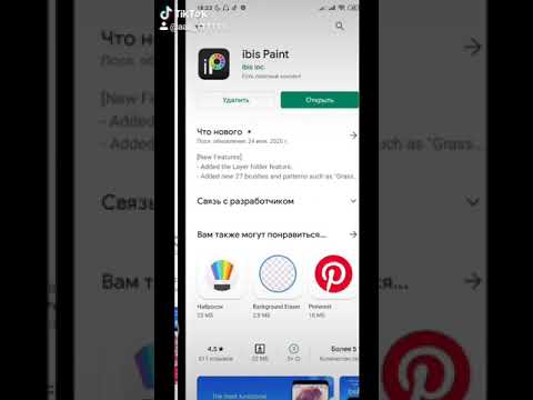 Видео: Платное приложение ibis Paint. В чём разница?