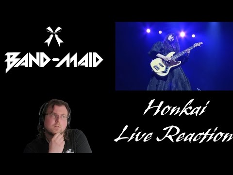 Видео: Реакция на выступление Bandmaid Honkai Live