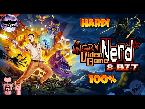 Видео: Angry Video Game Nerd 8-bit прохождение 100% [ Hard as Balls ] | Игра ( PC, Dendy, Nes ) Стрим