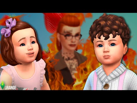 Видео: Я вырастил Пупу и Лупу в злодейском логове | Sims 4 Not So Berry